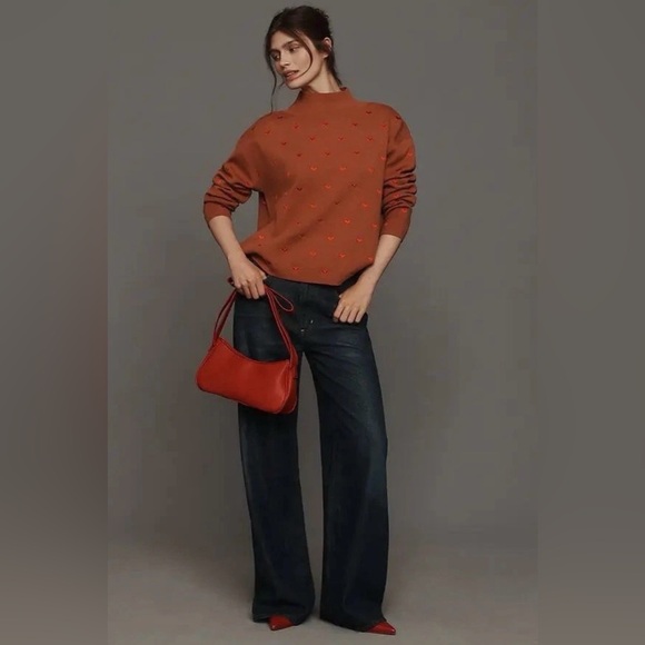 Anthropologie Cary’s Mock Neck Sweater size XL NWT - Picture 3 of 12